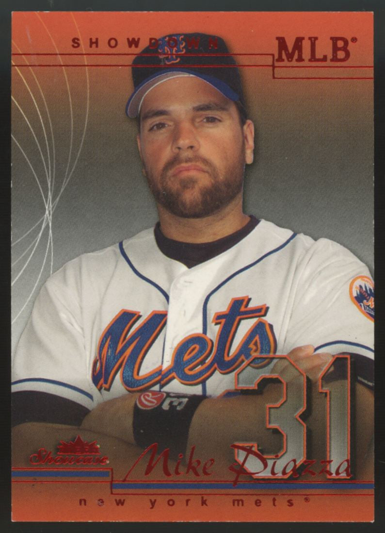 2005 Fleer Showcase Mike Piazza Red Showdown #21