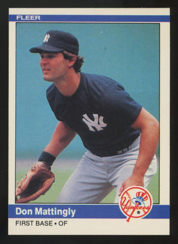 1984 Fleer Don Mattingly RC #131 NM-MT "E"