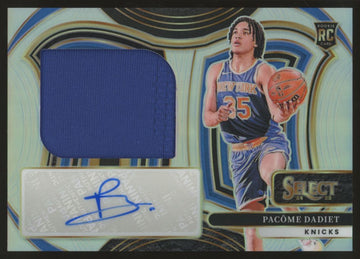 2024/25 Select Pacome Dadiet RC Jumbo Patch Auto RPA Silver /99 #JRS-DAD