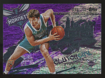 2025-26 Topps Kon Knueppel RC Purple Holo Foil Clutch City Prospects /250 #CC-4