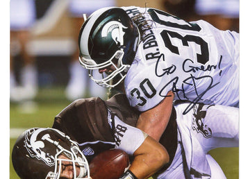 Riley Bullough Autographed 11x14 Photograph - Tackle