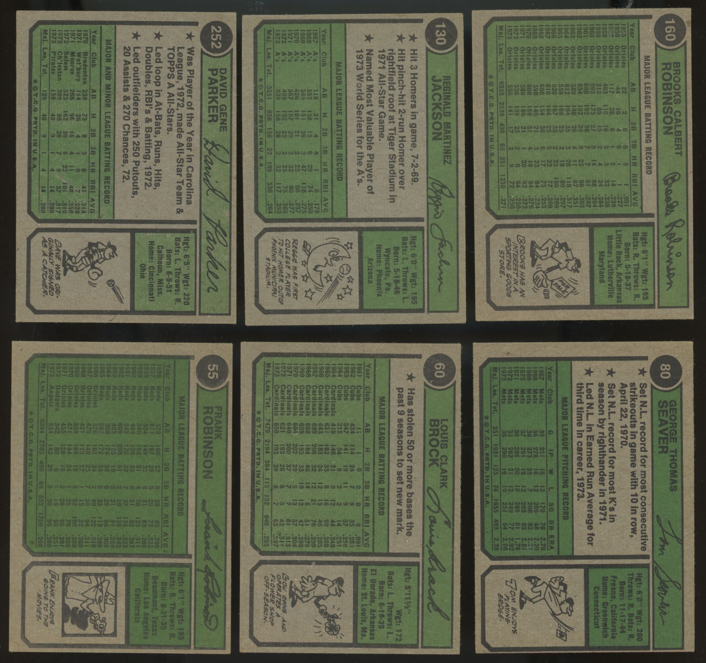1974 Topps Baseball Complete Set (660) EX/MT *Read*