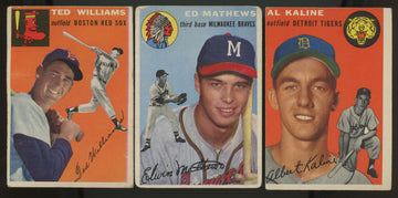 1954 Topps Baseball Near Complete Set (238/250) VG-VG/EX