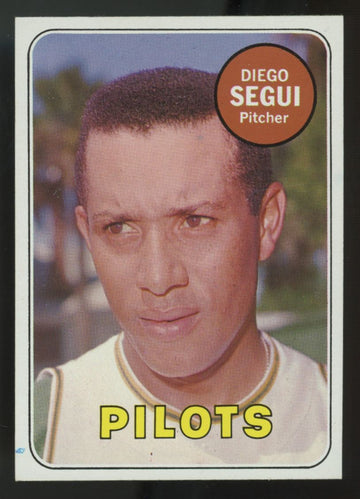 1969 Topps Diego Segui White Letters #511 EX+