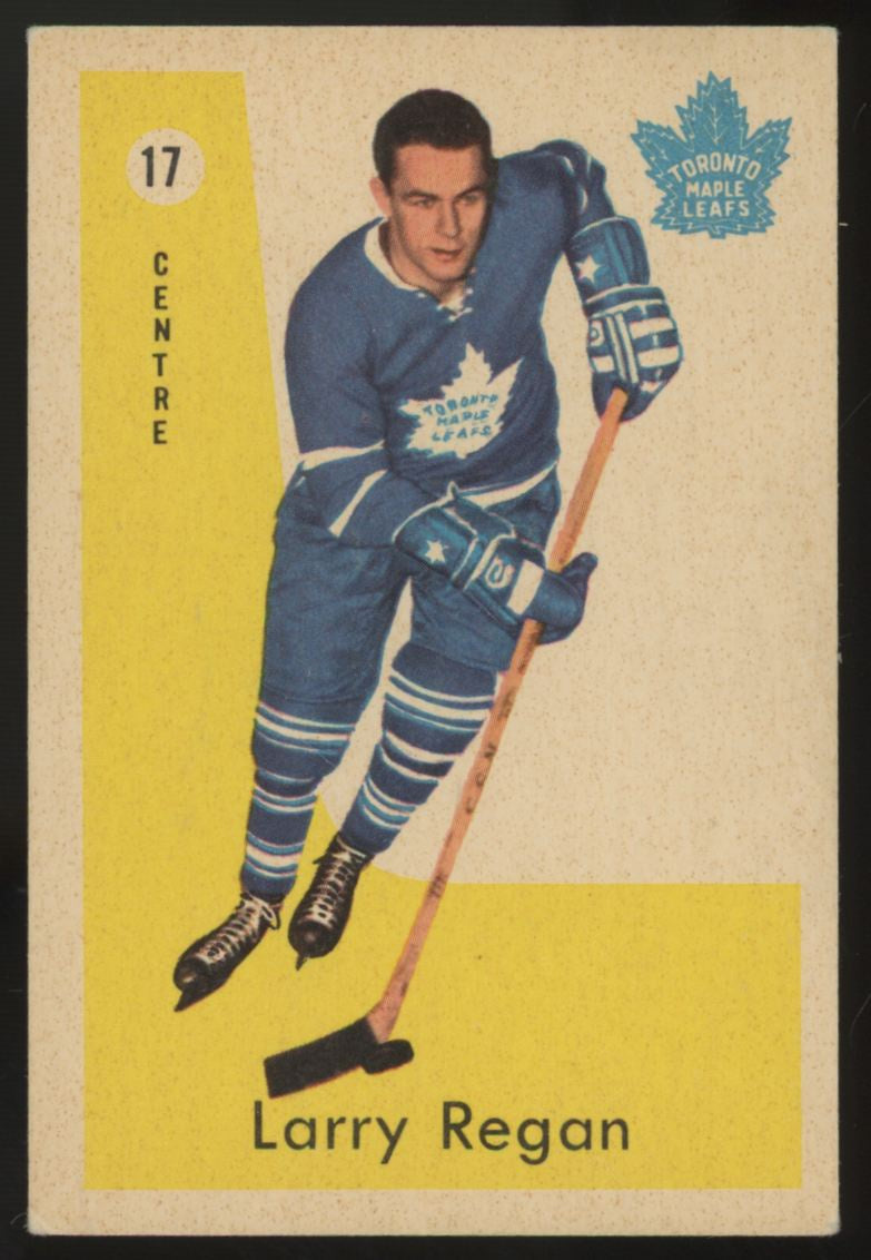 1959-60 Parkhurst Larry Regan #17 EX
