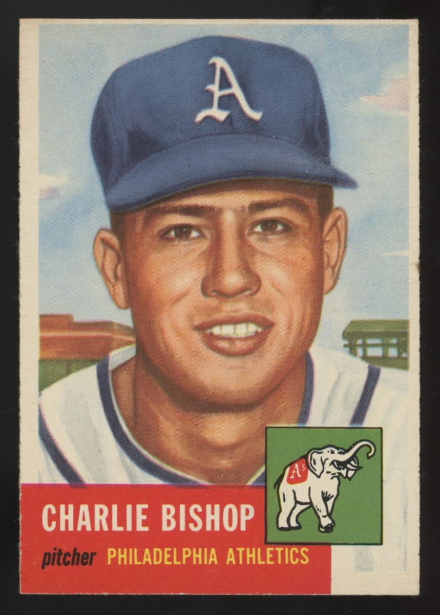 1953 Topps Charlie Bishop #186 EX