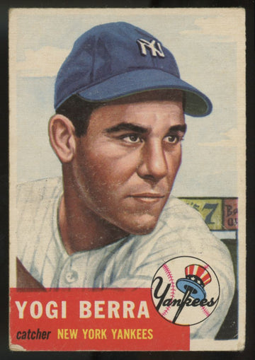 1953 Topps Yogi Berra #104 Good