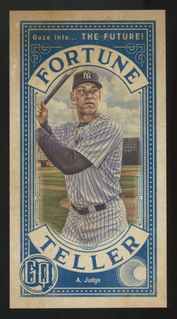 2019 Topps Gypsy Queen Aaron Judge Indigo Fortune Teller Mini /250 #FTM-AJ