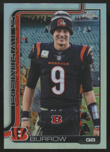 2025 Topps Chrome Joe Burrow Image Variation SSP #61