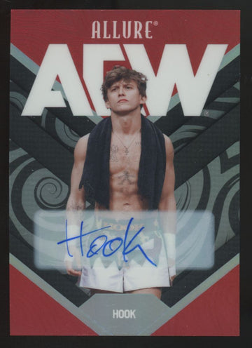 2026 Upper Deck AEW Allure HOOK Red Rainbow Auto #26