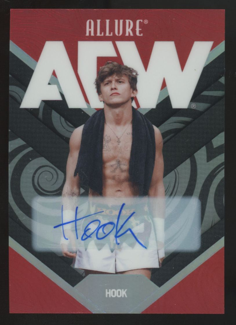2026 Upper Deck AEW Allure HOOK Red Rainbow Auto #26