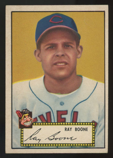 1952 Topps Ray Boone Black Back #55 VG/EX
