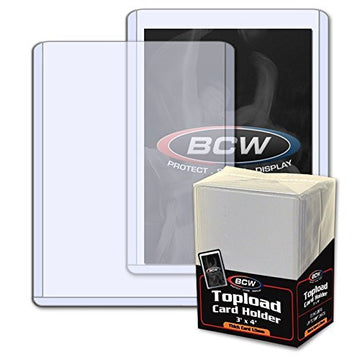 BCW 3"x4" 59pt Topload 25 Pack