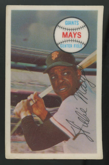 1970 Kellogg's Willie Mays 3-D Superstars #12 G/VG