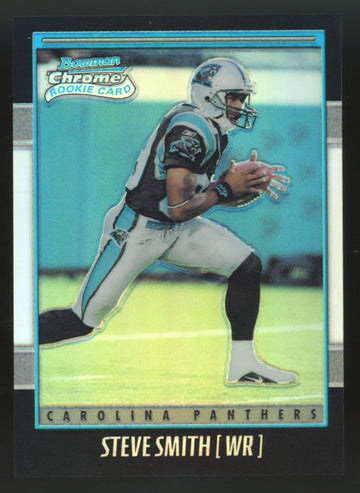 2001 Bowman Chrome Steve Smith RC Refractor /1999 #132