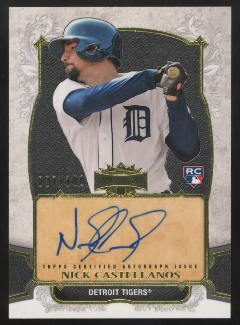 2014 Triple Threads Nick Castellanos RC Auto /100 #TRA-NC