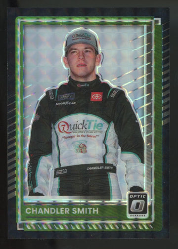 2025 Panini Donruss Optic Preview Racing Chandler Smith Black Finite 1/1 #17