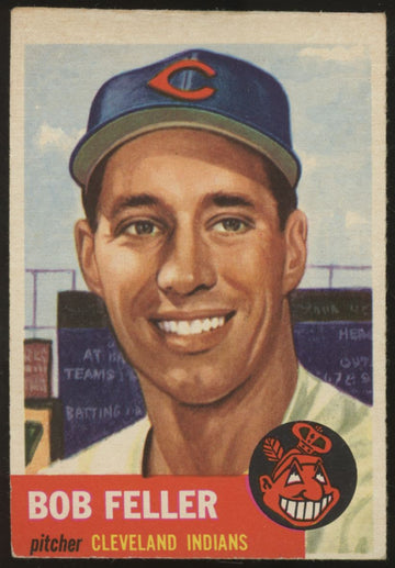 1953 Topps Bob Feller #54 VG+
