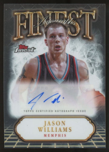 2024/25 Topps Finest Jason Williams Finest Autographs Auto #FA-JW