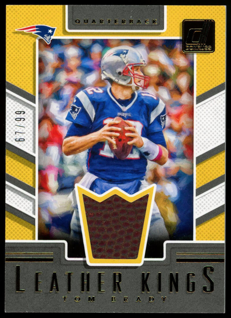 2017 Donruss Tom Brady Leather Kings Football Relic /99 #1