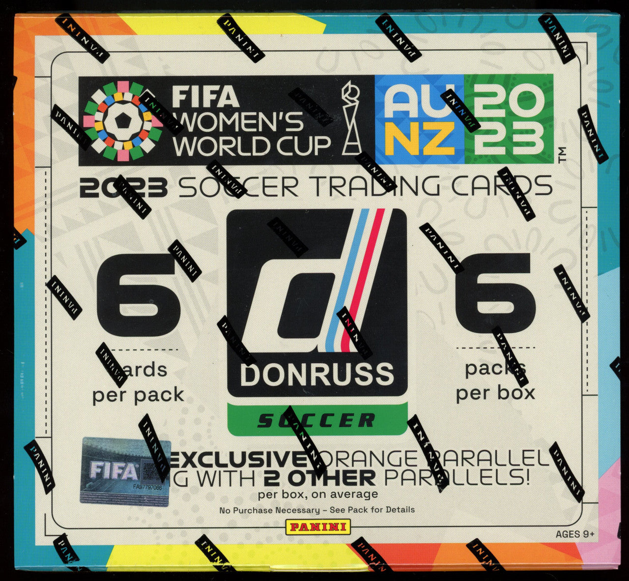 2023 Panini Donruss Soccer FIFA Women's World Cup Hobby Blaster Box