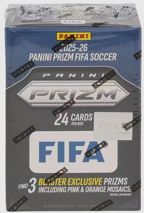 2025-26 Panini Prizm FIFA Soccer Blaster Box