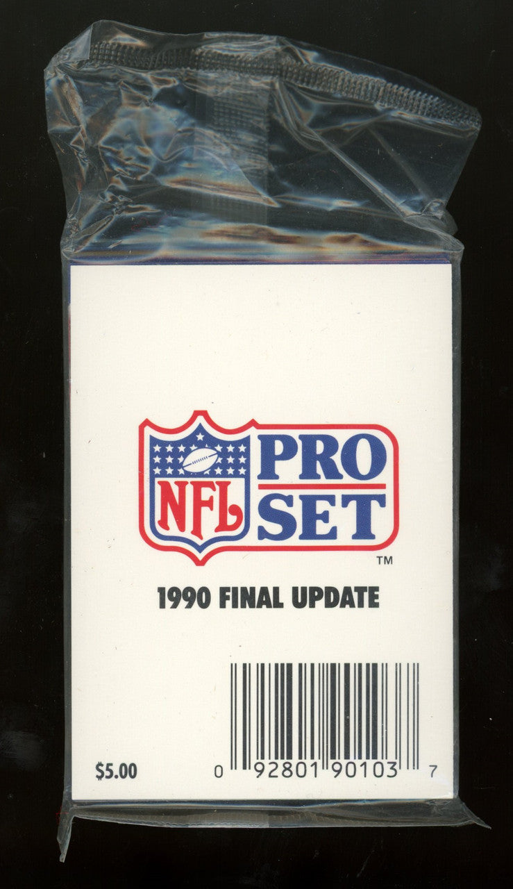 1990 NFL Pro Set Football Final Update Set Sealed Lot of 15