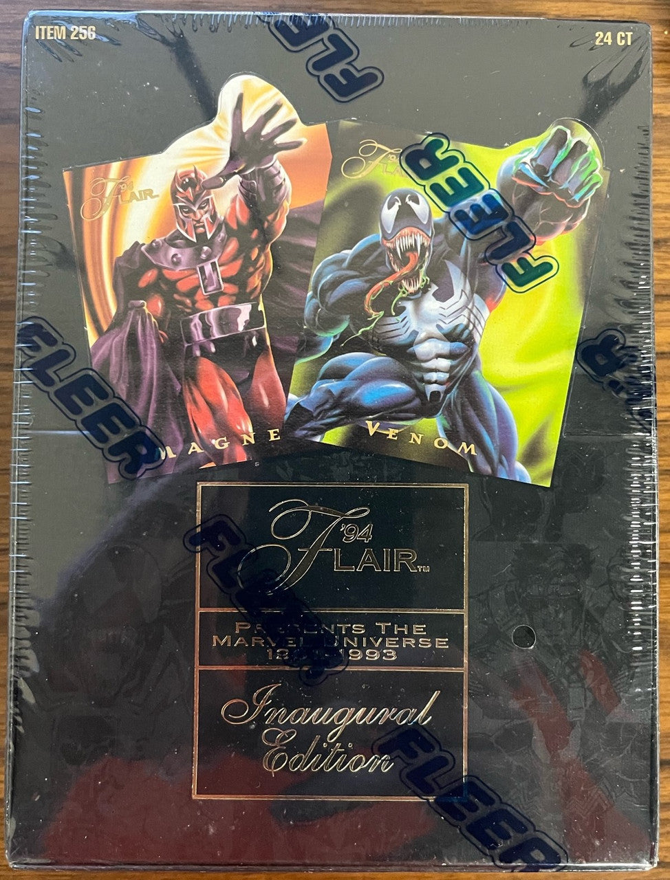 1994 Flair Marvel Inaugural Edition Sealed Hobby Box