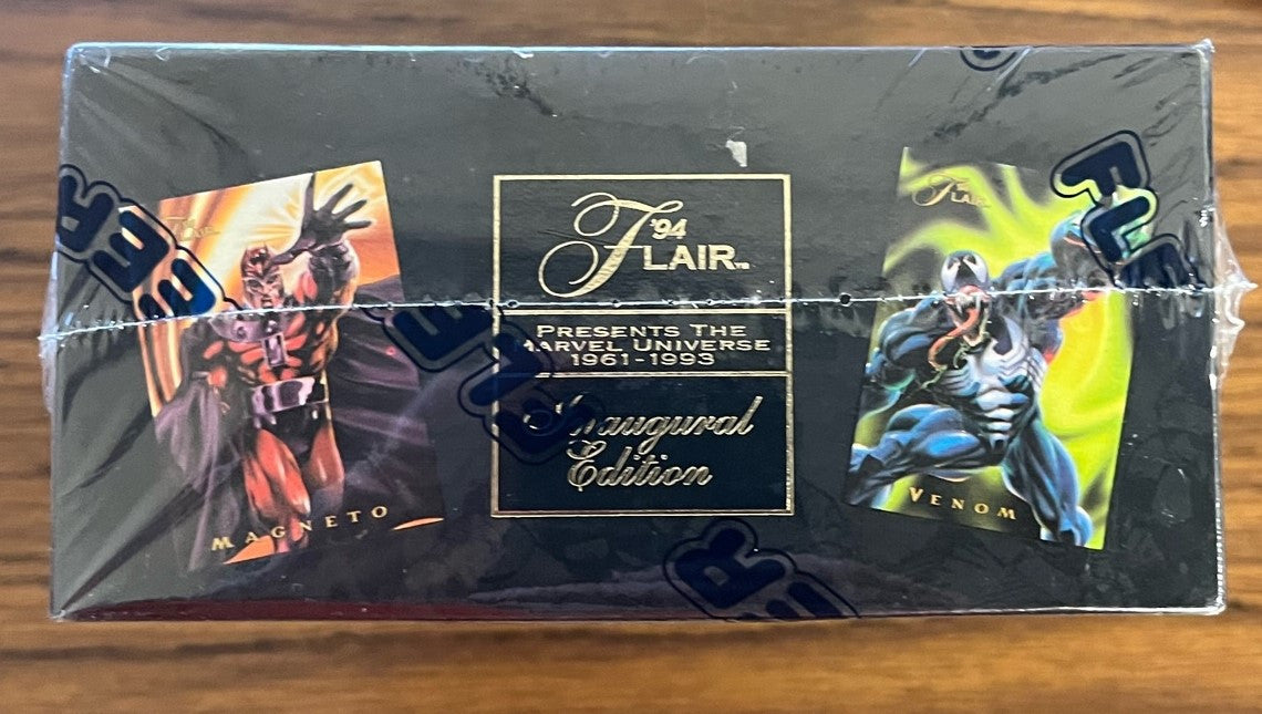 1994 Flair Marvel Inaugural Edition Sealed Hobby Box