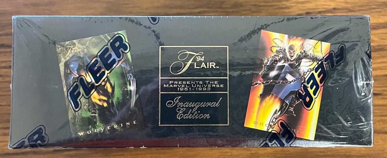 1994 Flair Marvel Inaugural Edition Sealed Hobby Box