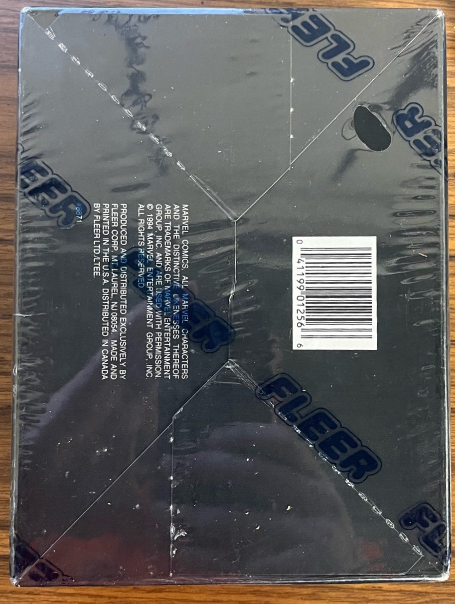 1994 Flair Marvel Inaugural Edition Sealed Hobby Box
