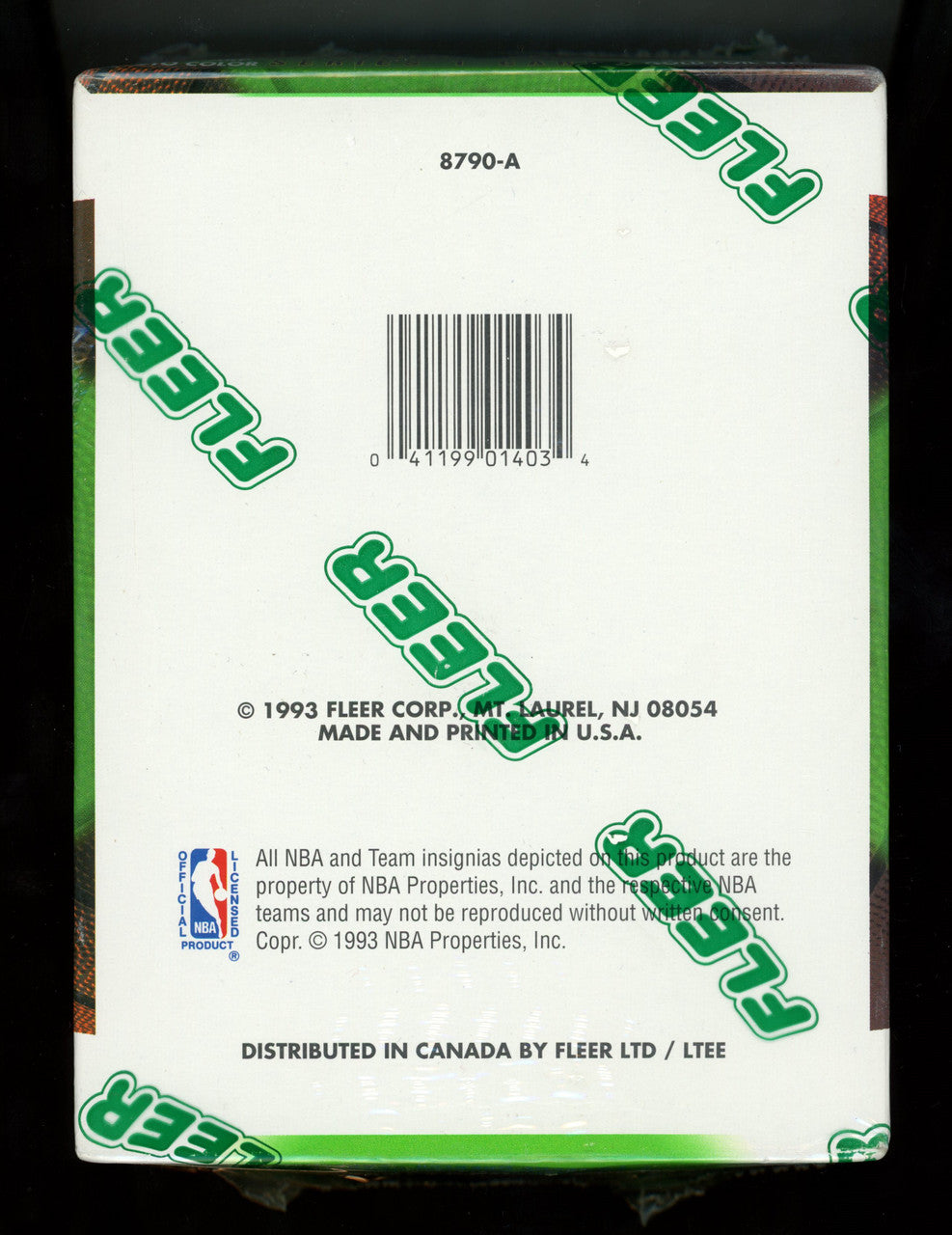 1993/94 Fleer Basketball Series 1 Box Factory Sealed