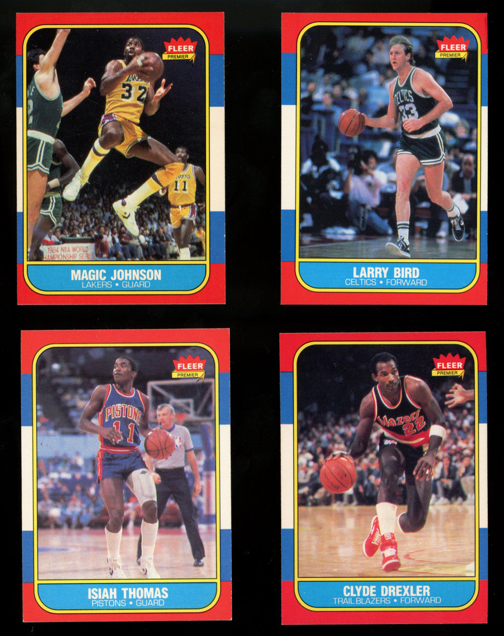1986/87 Fleer Basketball Complete Set (Missing Jordan) 131/132 EX/MT-NM/MT