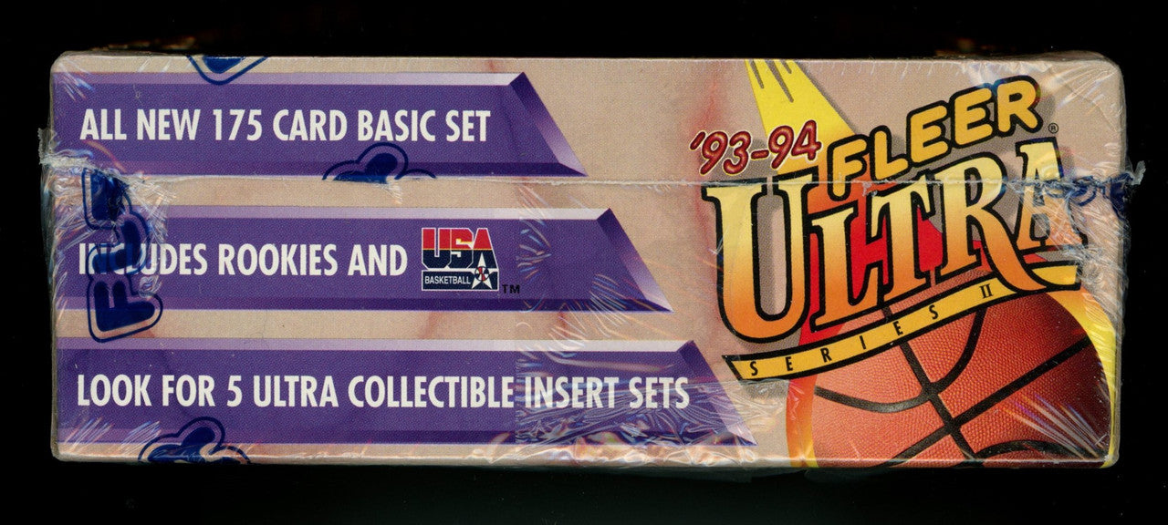 1993/94 Fleer Ultra Series 2 Basketball Hobby Box Factory Sealed