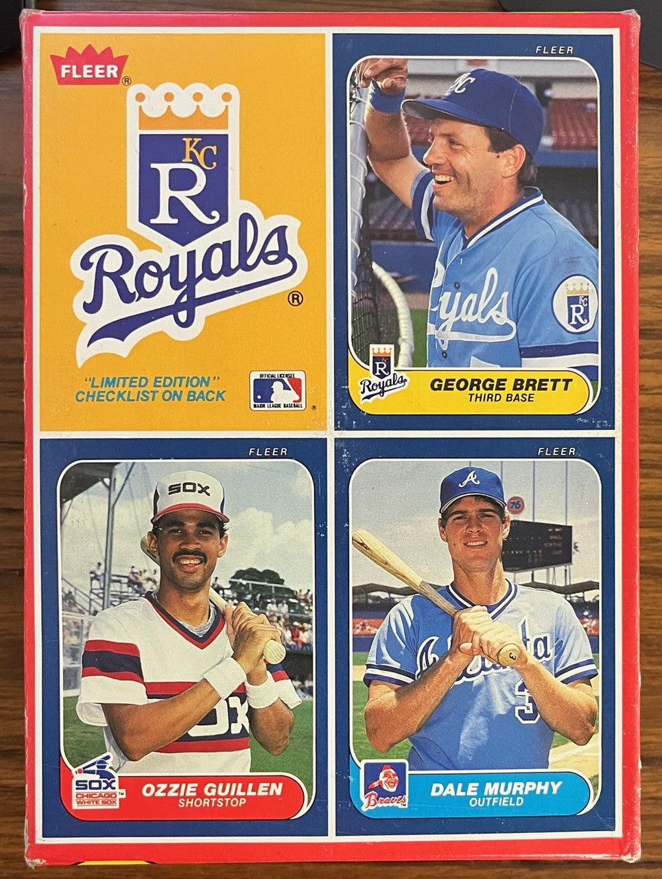 1986 Fleer Baseball Wax Box