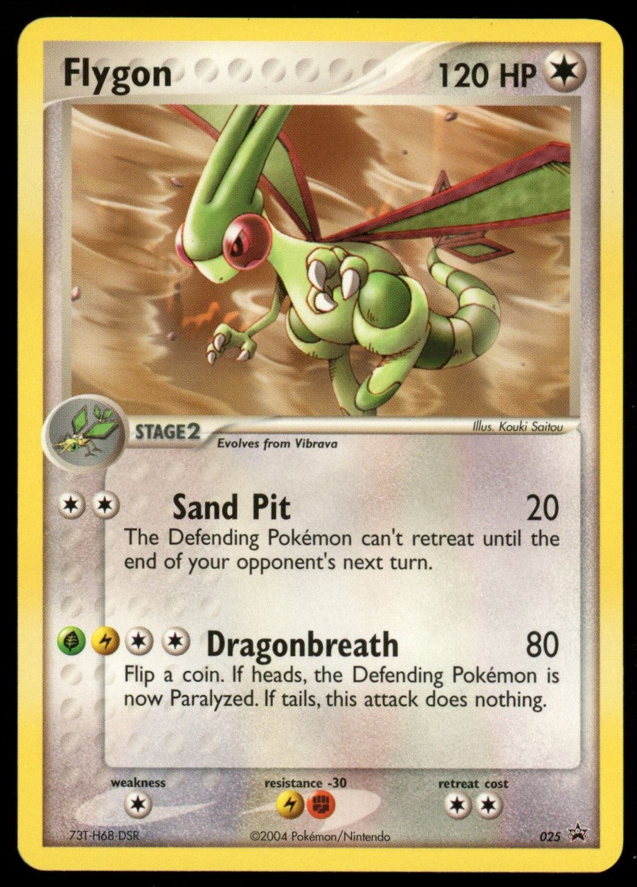 Pokemon Flygon Black Star Promo #025