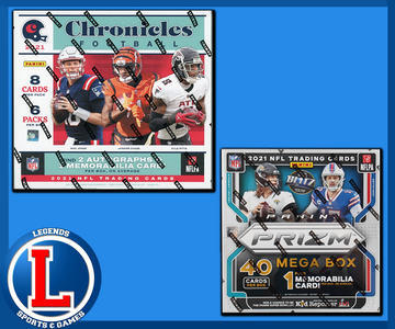 2021 Chronicles & 2021 Prizm Mega Football Divisional Mixer Break