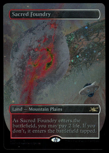 Magic Sacred Foundry Borderless Galaxy Foil Unfinity #536