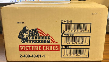 2001 Topps Enduring Freedom Trading Cards 12 Wax Box Case Sealed