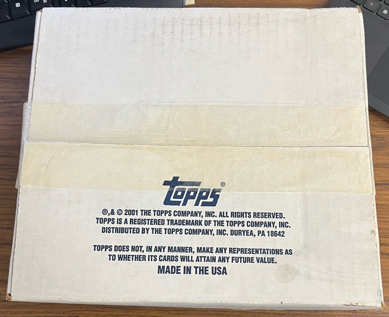 2001 Topps Enduring Freedom Trading Cards 12 Wax Box Case Sealed