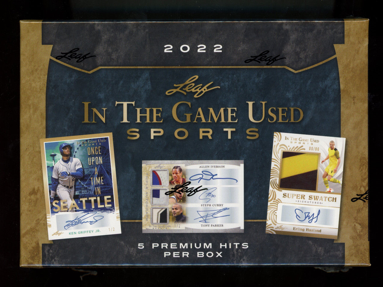 2022 Leaf In The Game Used Sports Hobby Box