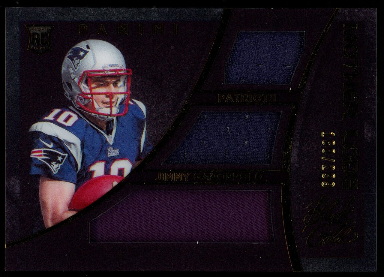 2014 Black Gold Jimmy Garoppolo Mother Lode Jersey RC /299