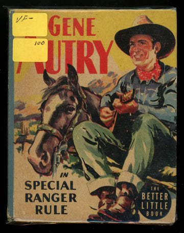 1945 "Gene Autry in Special Ranger Rule" The Better Little Book #1456