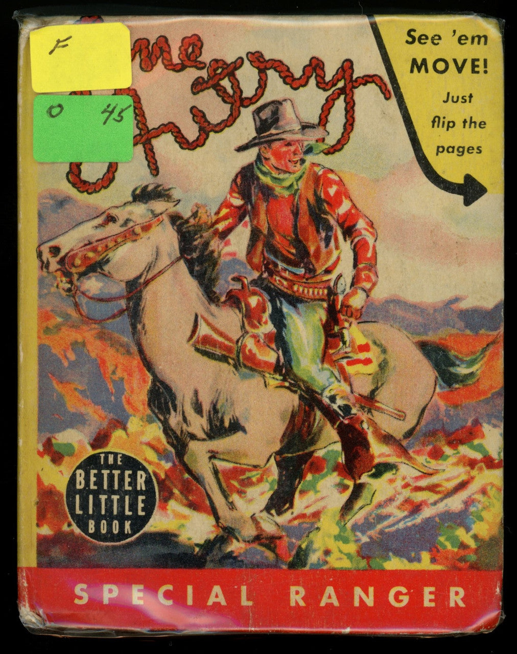 1941 "Gene Autry Special Ranger" The Better Little Book #1428