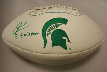 William Gholston Michigan State Spartans NCAA Autographed K2 Football