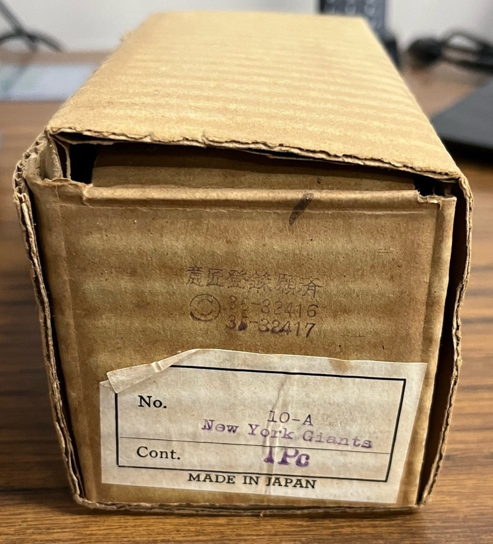 1960's New York Giants Bobblehead Mint in Original Box