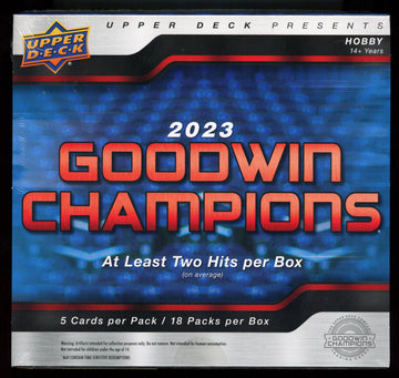 2023 Upper Deck Goodwin Champions Hobby Box