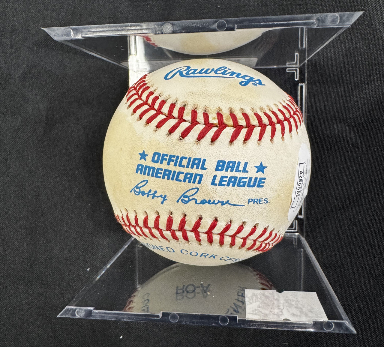 Ken Griffey Jr. & Sr. Signed Autographed Rawlings OAL Baseball JSA