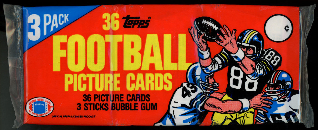 1983 Topps Football Grocery Rack Pack