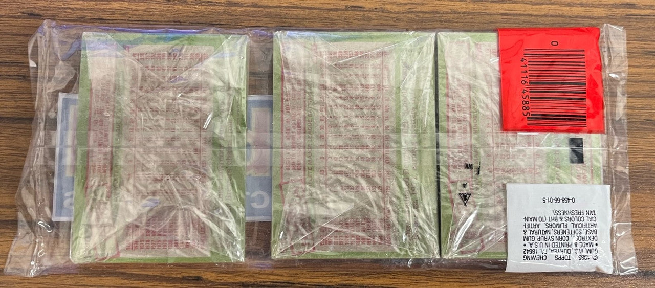 1985 Topps Baseball Grocery Rack Pack Sealed 42 Cards
